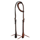 Pool's one ear western bridle snake tooling