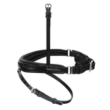 Passier anatomically formed caveson special with patent leather trim and flash strap