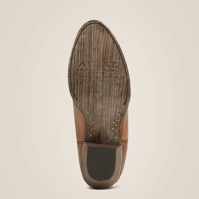 Ariat desert holly almond toe western boot for ladies