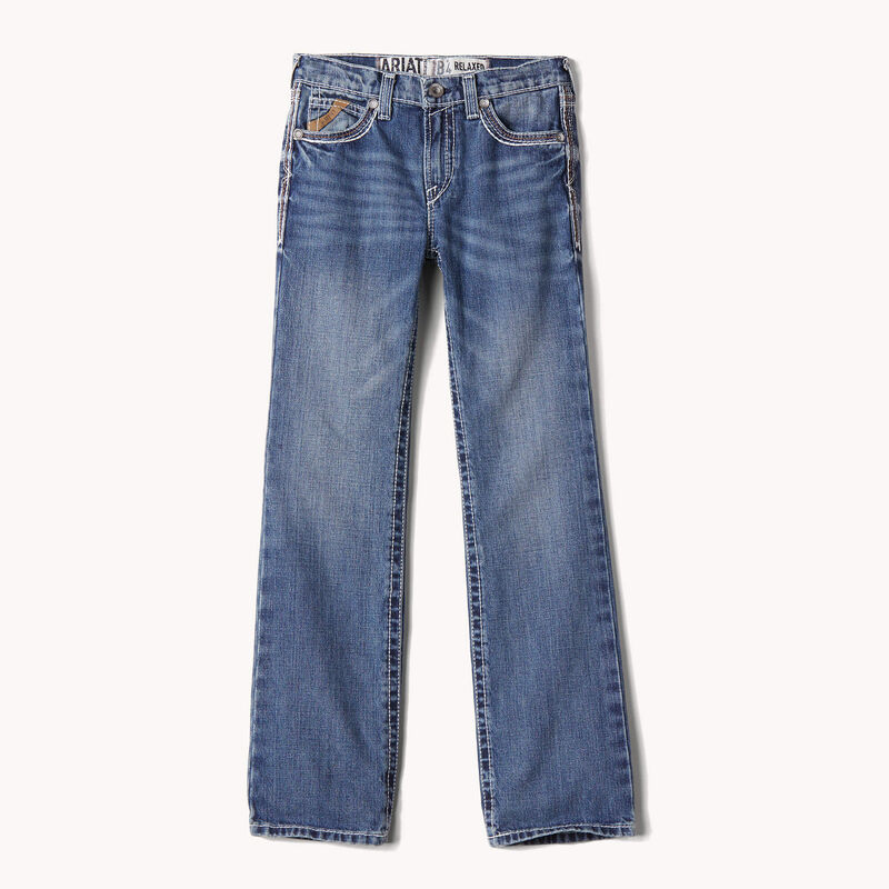 Ariat b4 relaxed coltrane boot cut jeans for kids