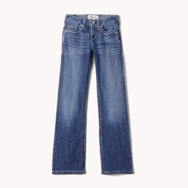 Ariat entwined boot cut jeans for kids