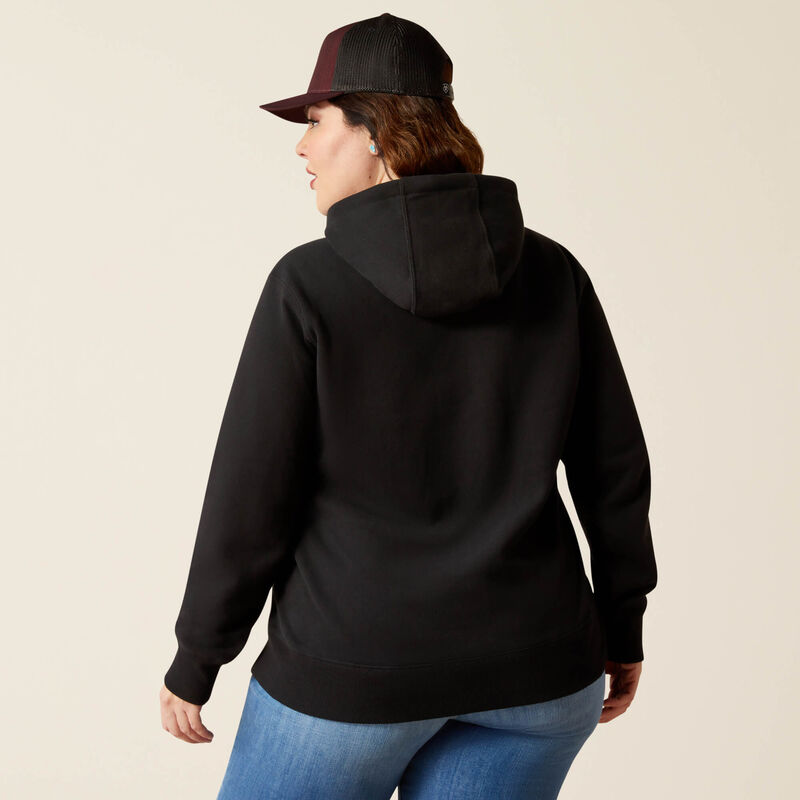 Ariat steer stitch hoodie for ladies