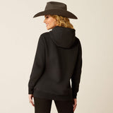 Ariat steer stitch hoodie for ladies
