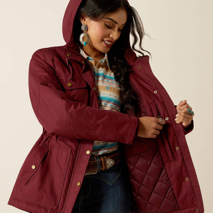Ariat grizzly 2.0 insulated parka for ladies