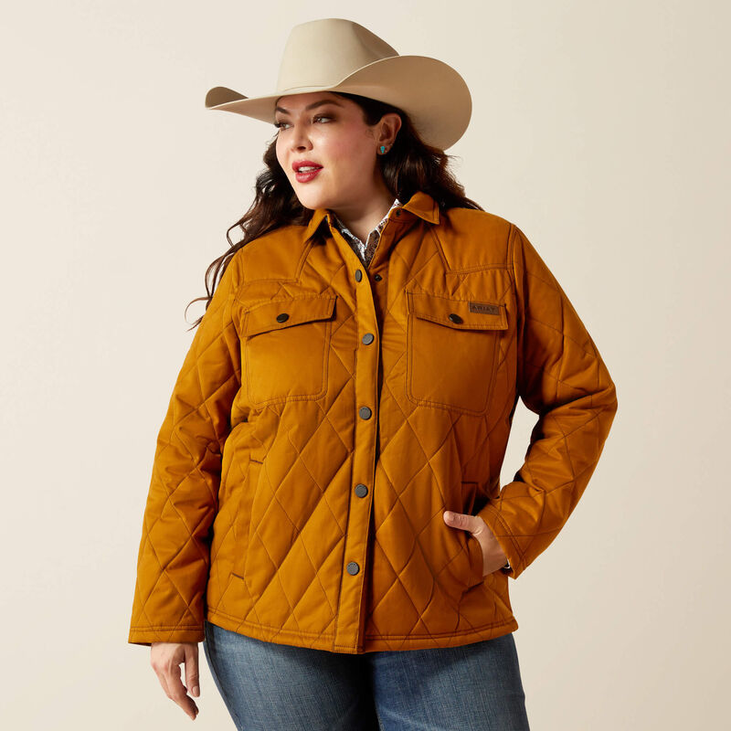Ariat quilted barn jacket for ladies