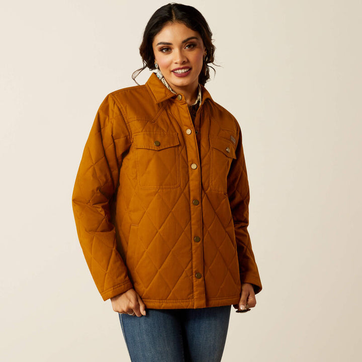 Ariat quilted barn jacket for ladies
