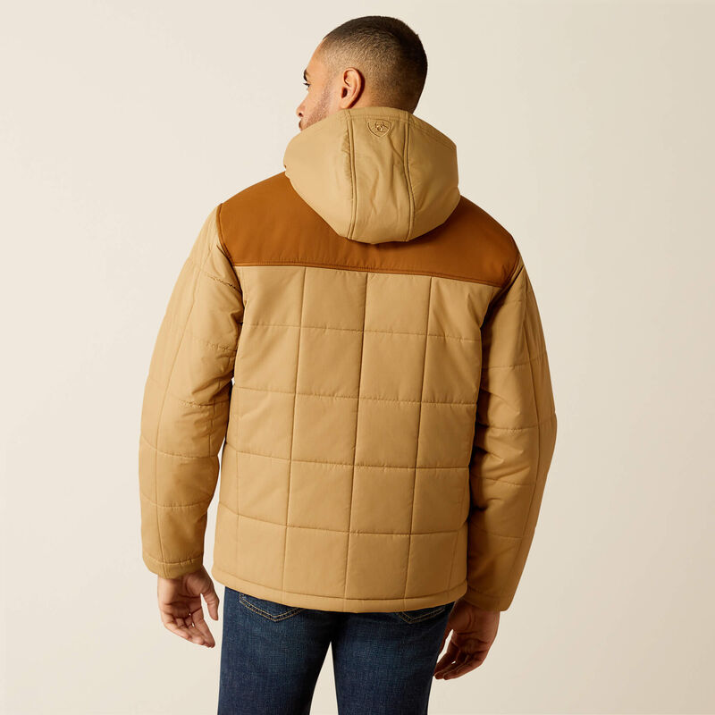 Ariat crius insulated hooded jacket for men