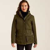 Ariat rhodium waterproof parka for ladies