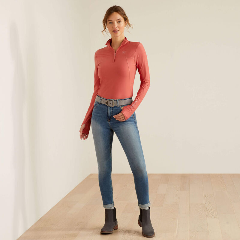 Ariat lowell 3.0 1/4 zip baselayer ladies
