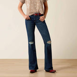 Ariat perfect rise christine flare jeans for ladies