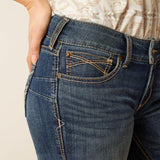 Ariat mid rise sonia boot cut jean for ladies