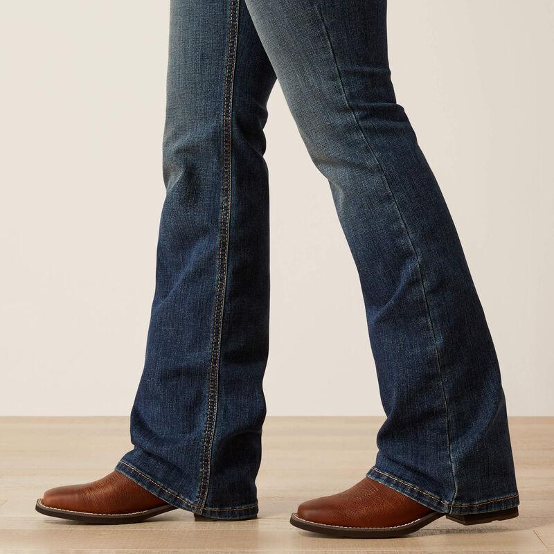 Ariat mid rise sonia boot cut jean for ladies