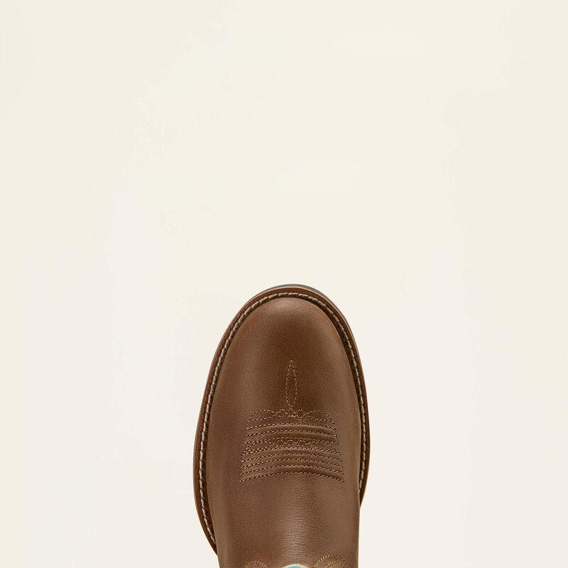 Ariat round up W toe western boot for ladies