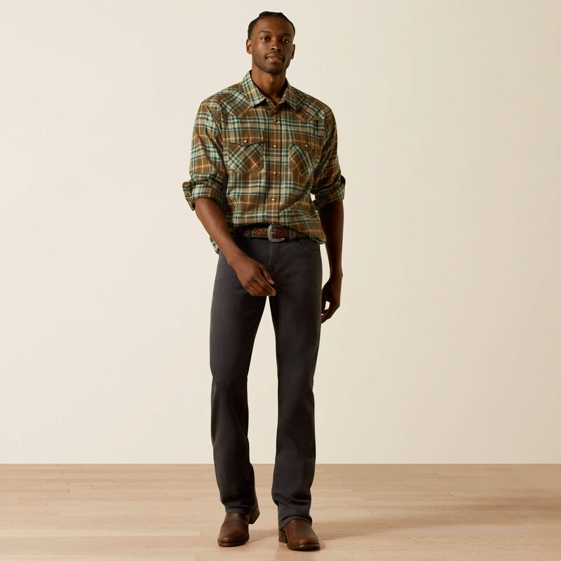 Ariat henry retro fit western shirt for men