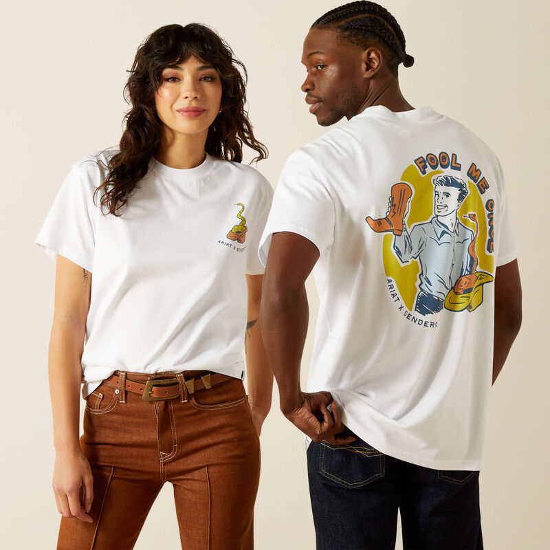 Ariat sendero fool me once T- shirt for men
