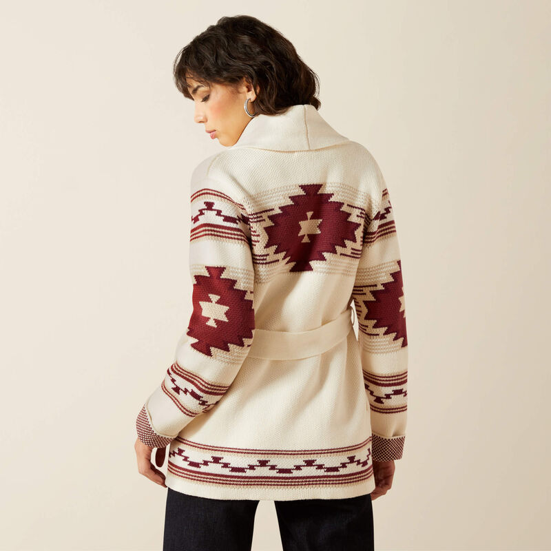 Ariat westward wrap sweater for ladies