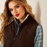 Ariat dilon 2.0 reversible insulated gilet for ladies
