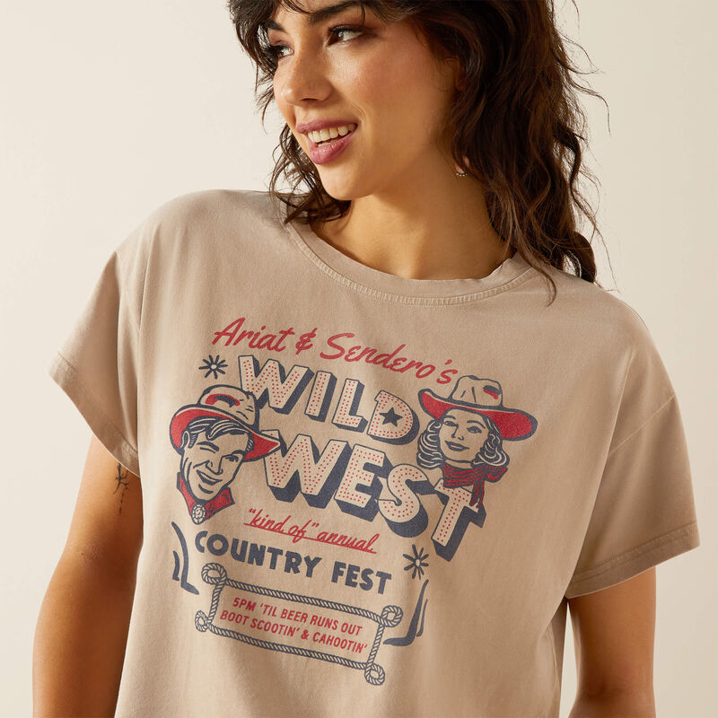 Ariat sendero wild west country fest T-shirt