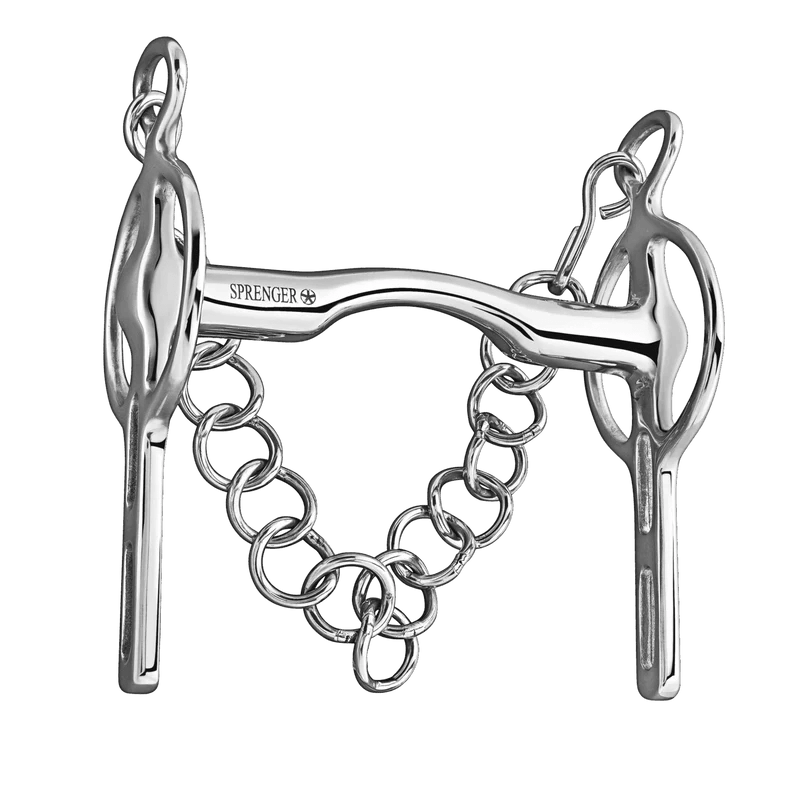 Herm. Sprenger Liverpool bit with Mullen mouthpiece - Stainless steel 43144