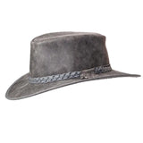 American hat makers Crusher | Crushable Leather Outback Hat