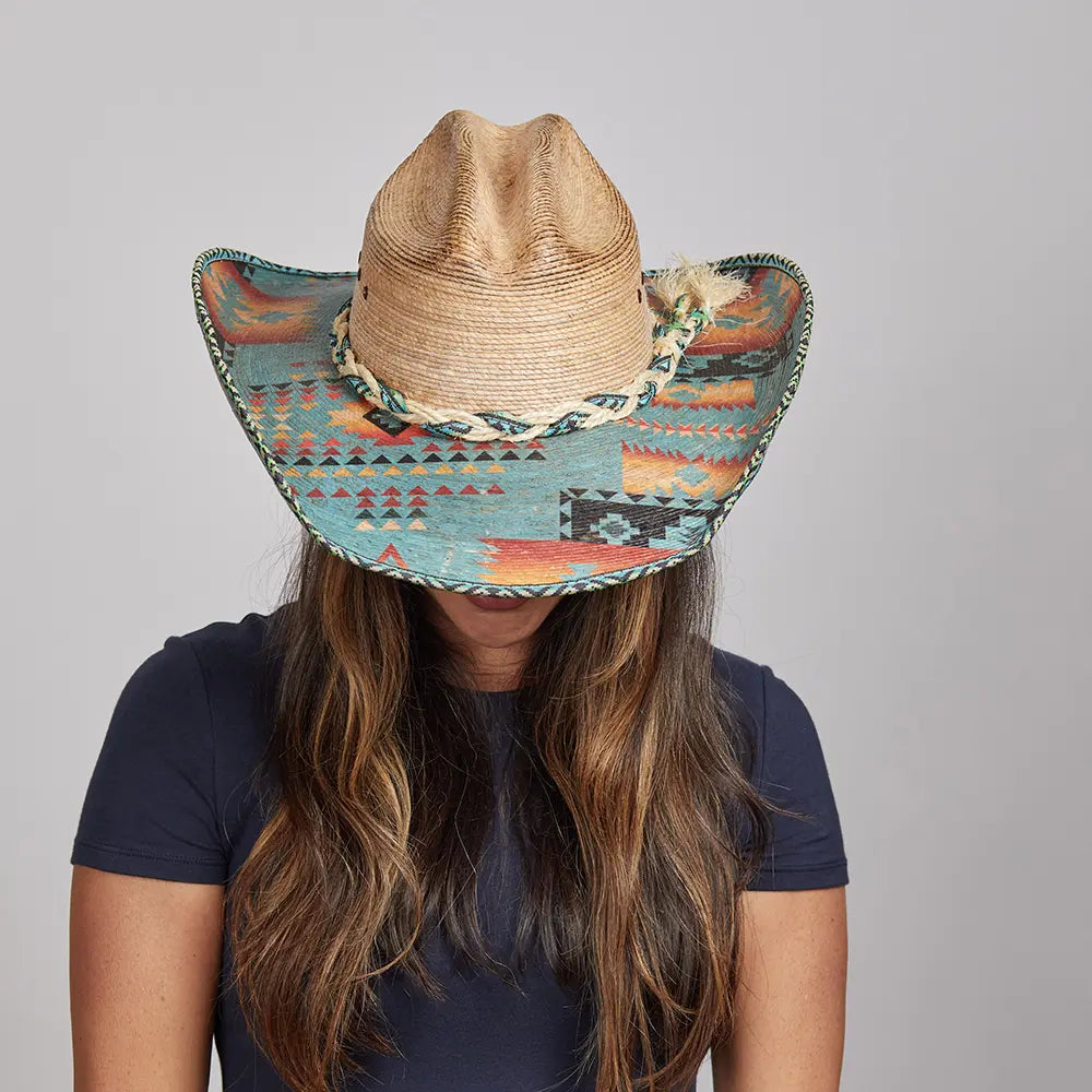 American hat makers Cassius | Womens Straw Cowgirl Hat