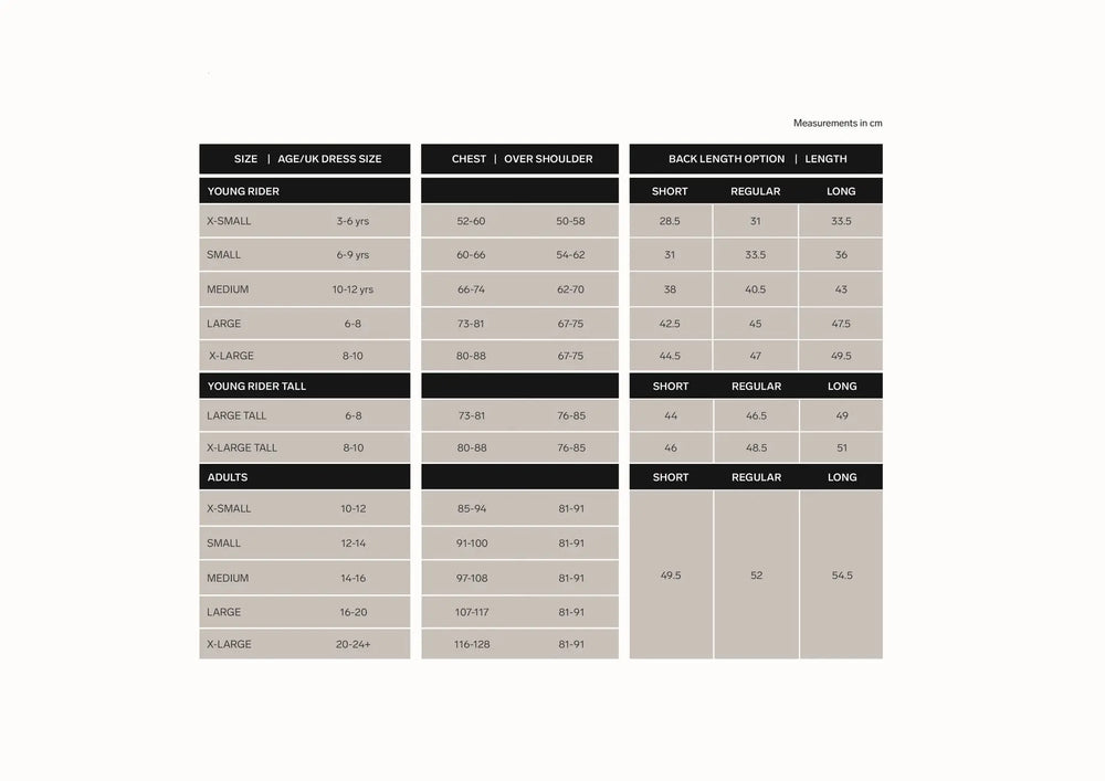 Racesafe HX3 black equestrian bodyprotector level 3