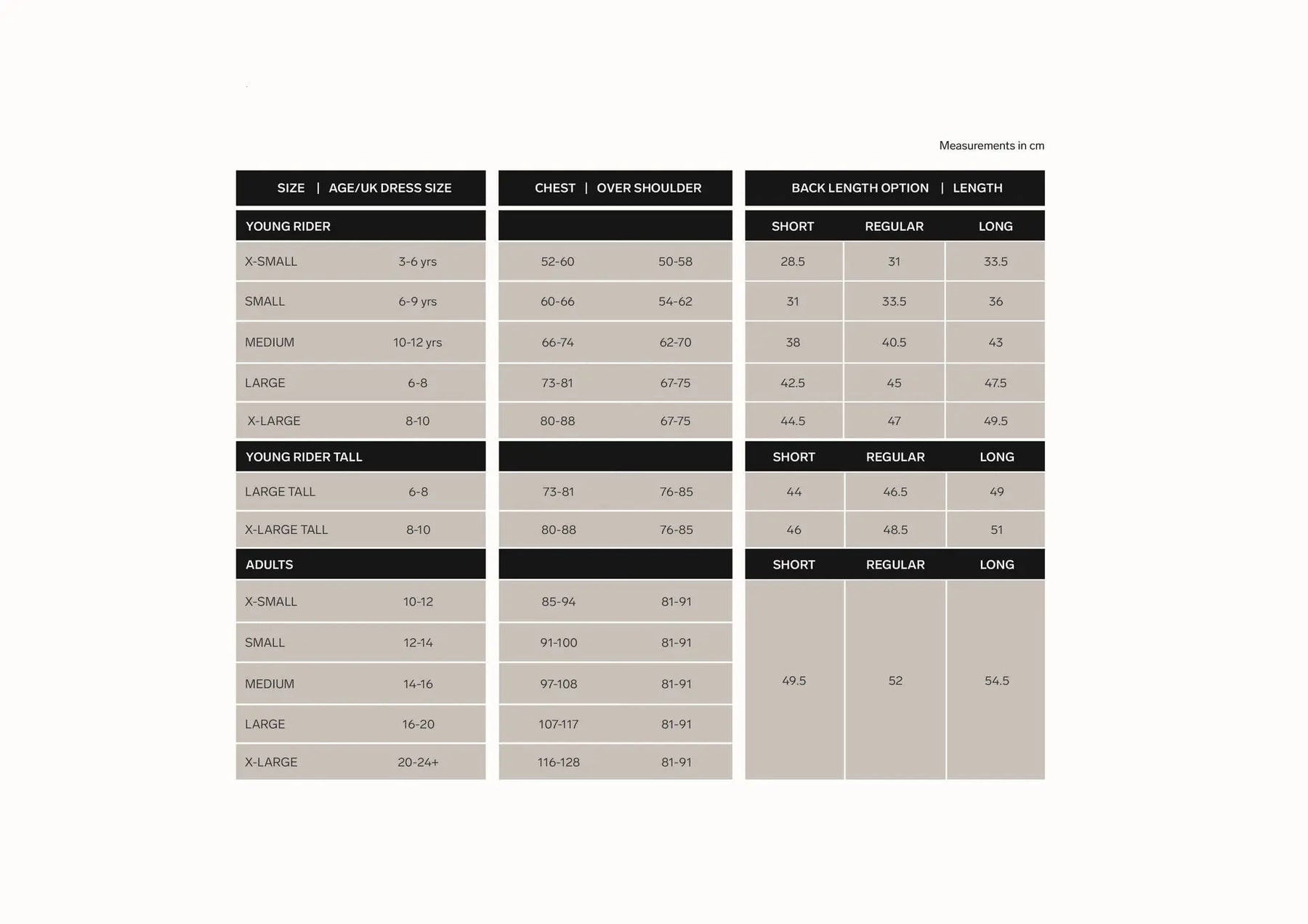 Racesafe HX3 black equestrian bodyprotector level 3