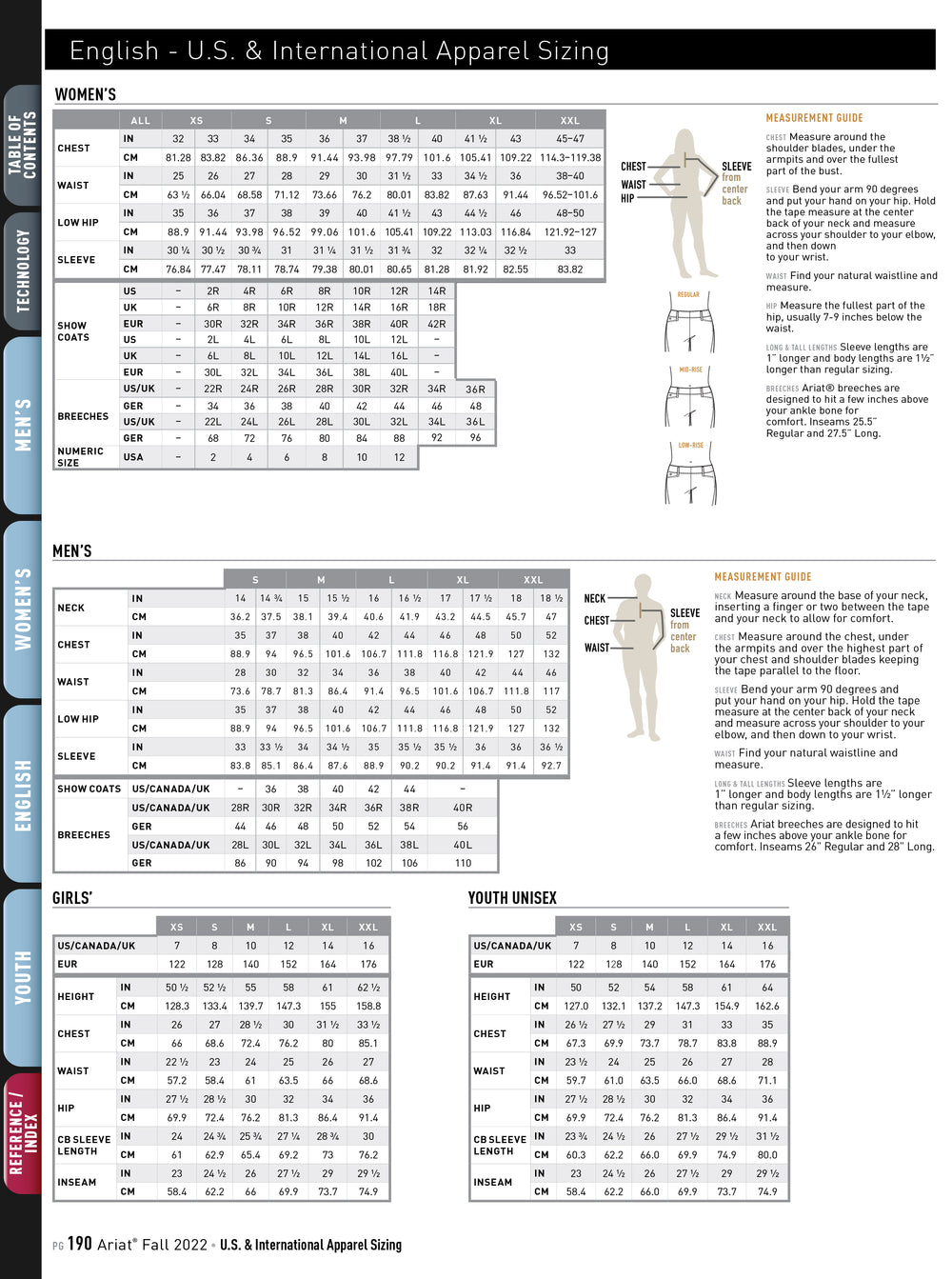 Ariat tri factor full seat tight for ladies