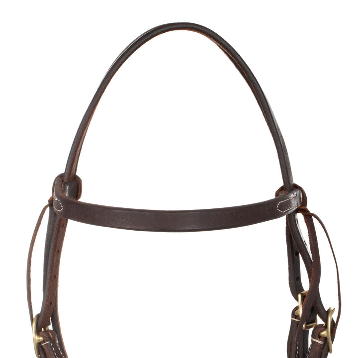 Lakota western tie ends browband bridle