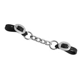 Lakota curb strap nickle fitting