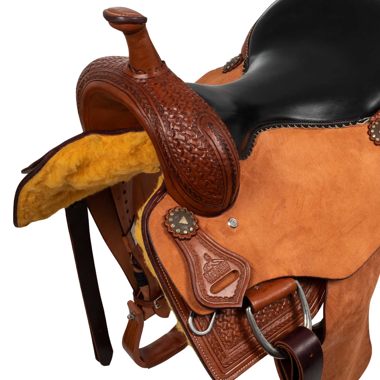 McBryan ranch cutter working cow saddle MBH08015
