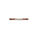 Lakota leather curb double chain MO00198