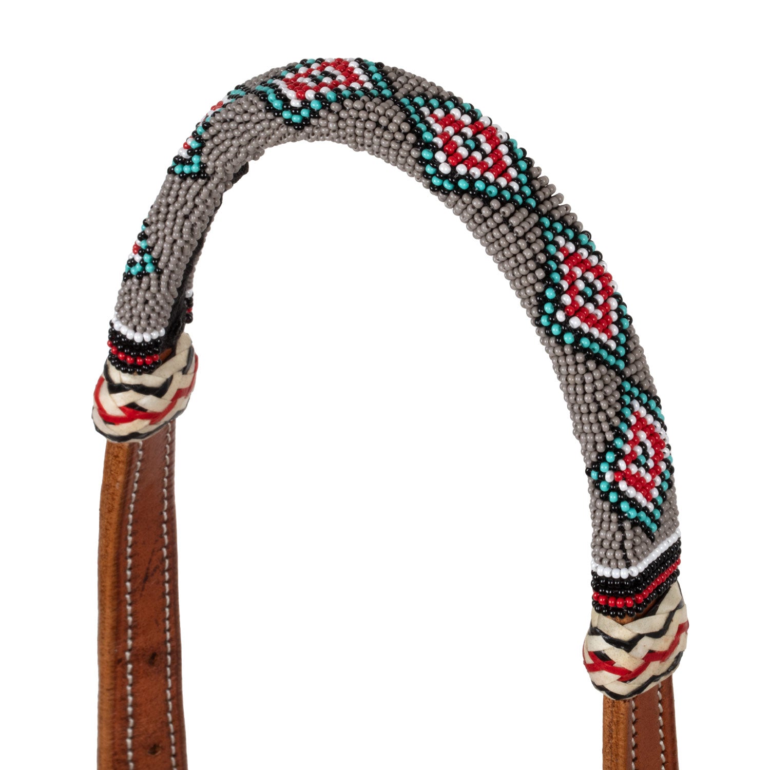 Pool's sand pearls bosal set with cotoon mecate reins