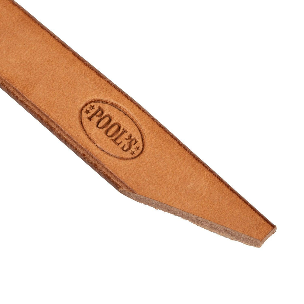 Pool's western reins dark floral tooling