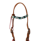 Pool's blue star western bridle