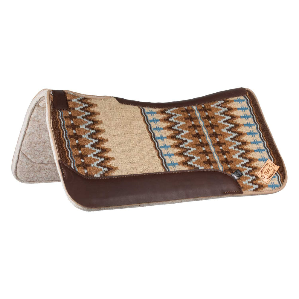 Pool's contoured western saddle pad