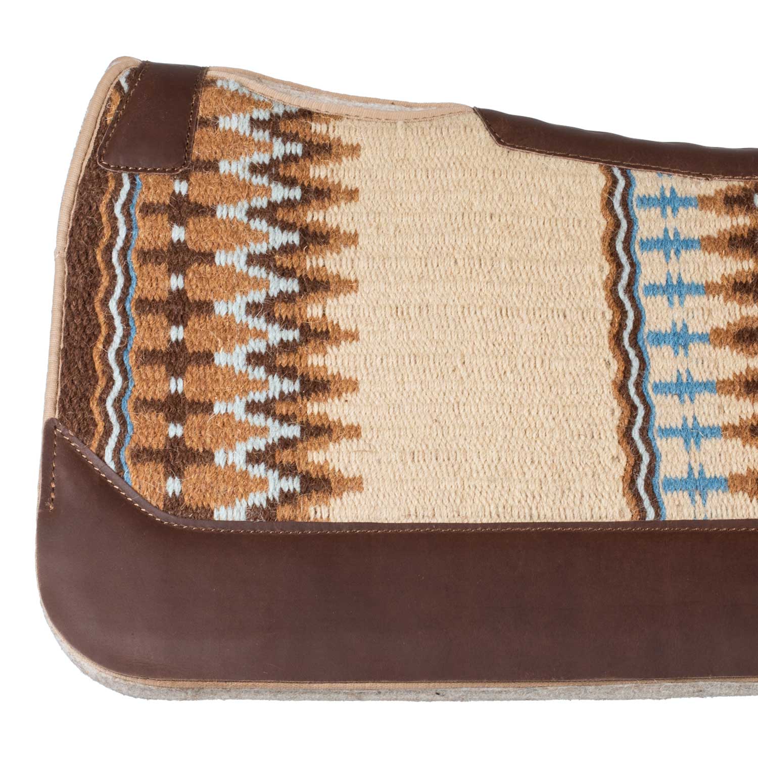 Pool's contoured western saddle pad