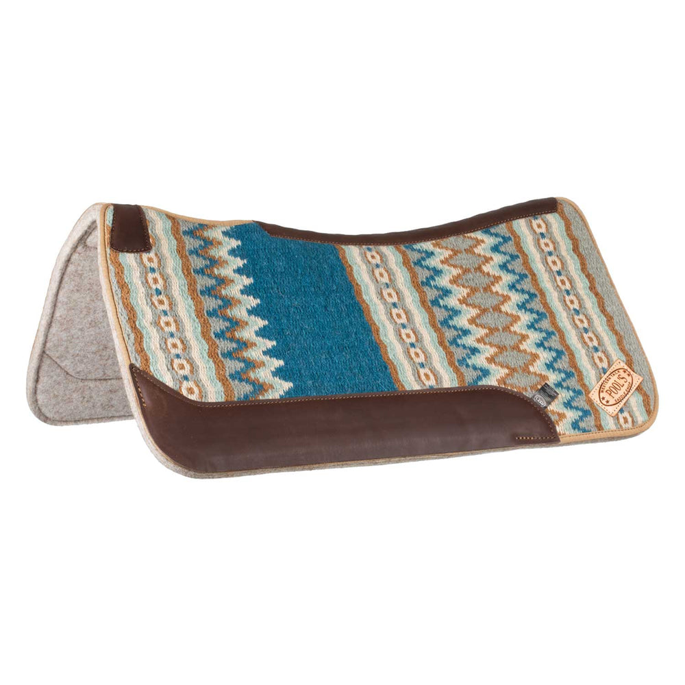 Pool's contoured western saddle pad