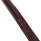 Pool's unisex western belt basket tolled with copper zinc buckle