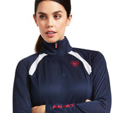 Ariat sunstopper 2.0 1/4 zip baselayer for ladies - HorseworldEU