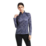 Ariat sunstopper 2.0 1/4 zip baselayer for ladies - HorseworldEU