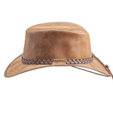 American hat makers Crusher | Crushable Leather Outback Hat