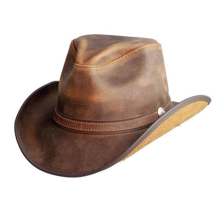 American hat makers Cyclone | Leather Cowboy Hat