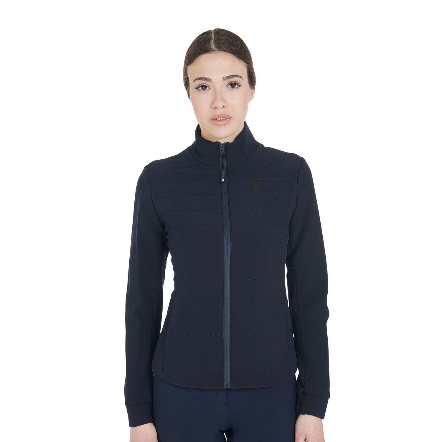 Equestro women's jacket in technical and perforated fabric - HorseworldEU
