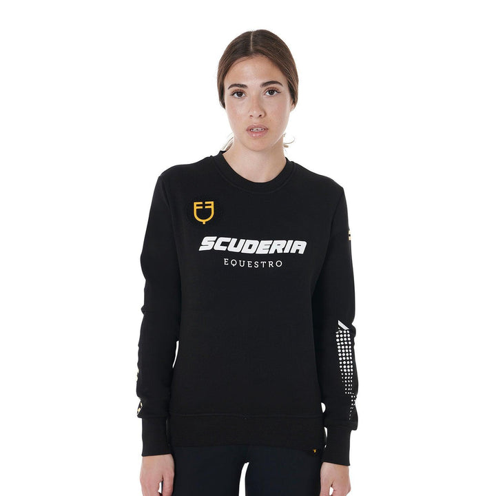 Equestro women's scuderia crewneck sweatshirt - HorseworldEU