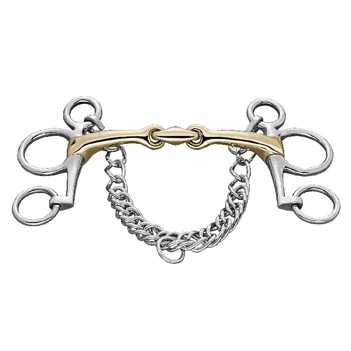 Herm. Sprenger dynamic RS Pelham 16 mm double jointed 42014 - HorseworldEU