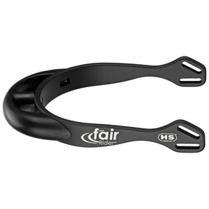 Herm. Sprenger fairRider spurs - aluminium, neck 20mm black thick rounded 47611 Herm. Sprenger