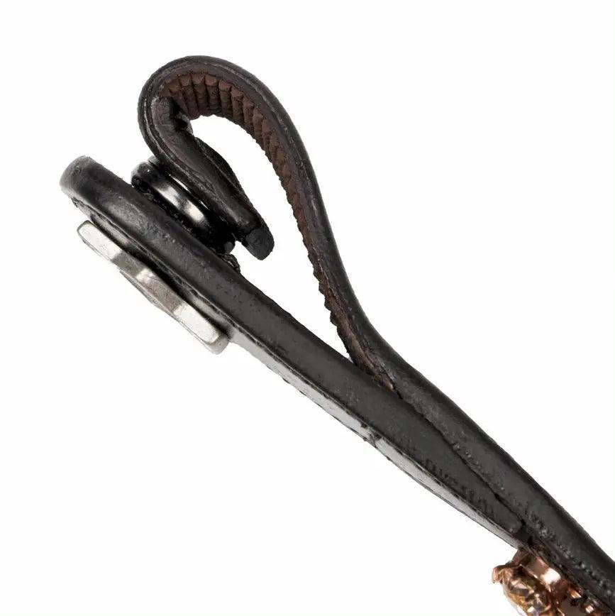 LeMieux classic diamante browband in rosé Lemieux