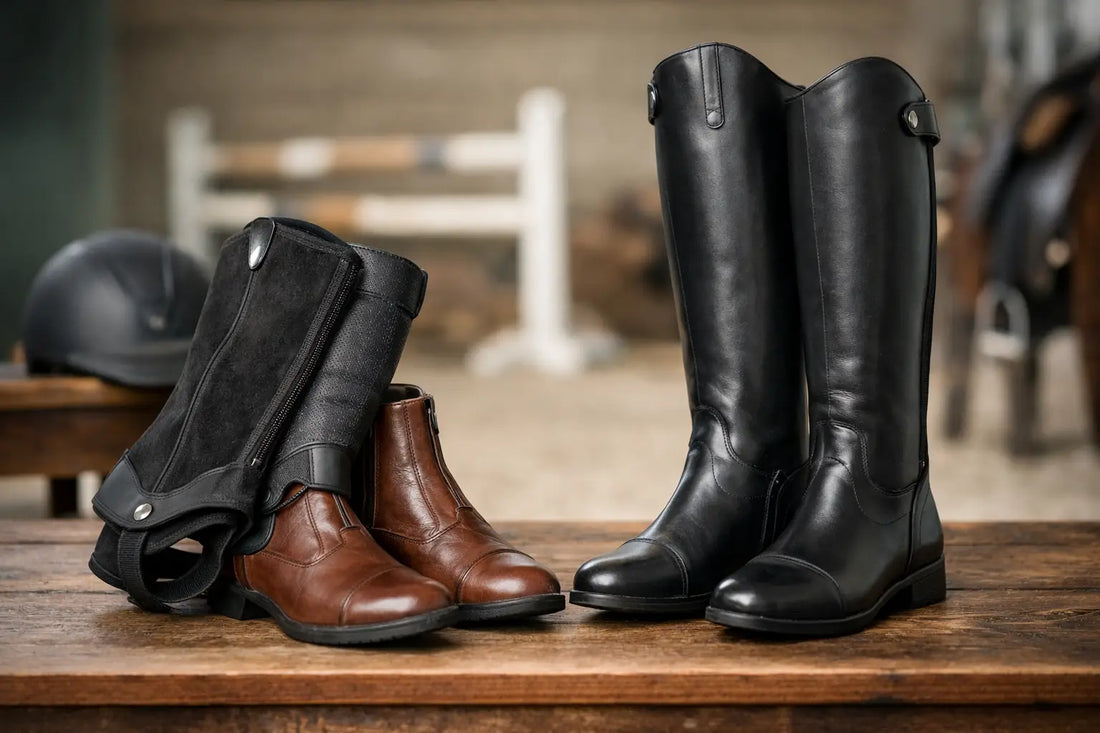 Half Chaps Versus Tall Boots: Which Fits You?