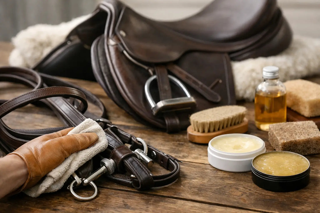 How to Clean Leather Tack the Right Way